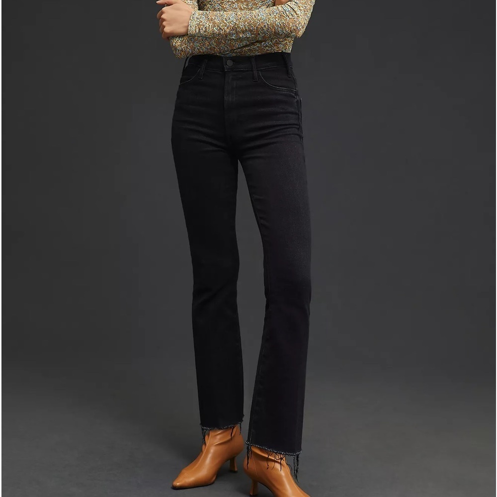 NWT MOTHER The Hustler Ankle Fray Jeans - Picture 3 of 7